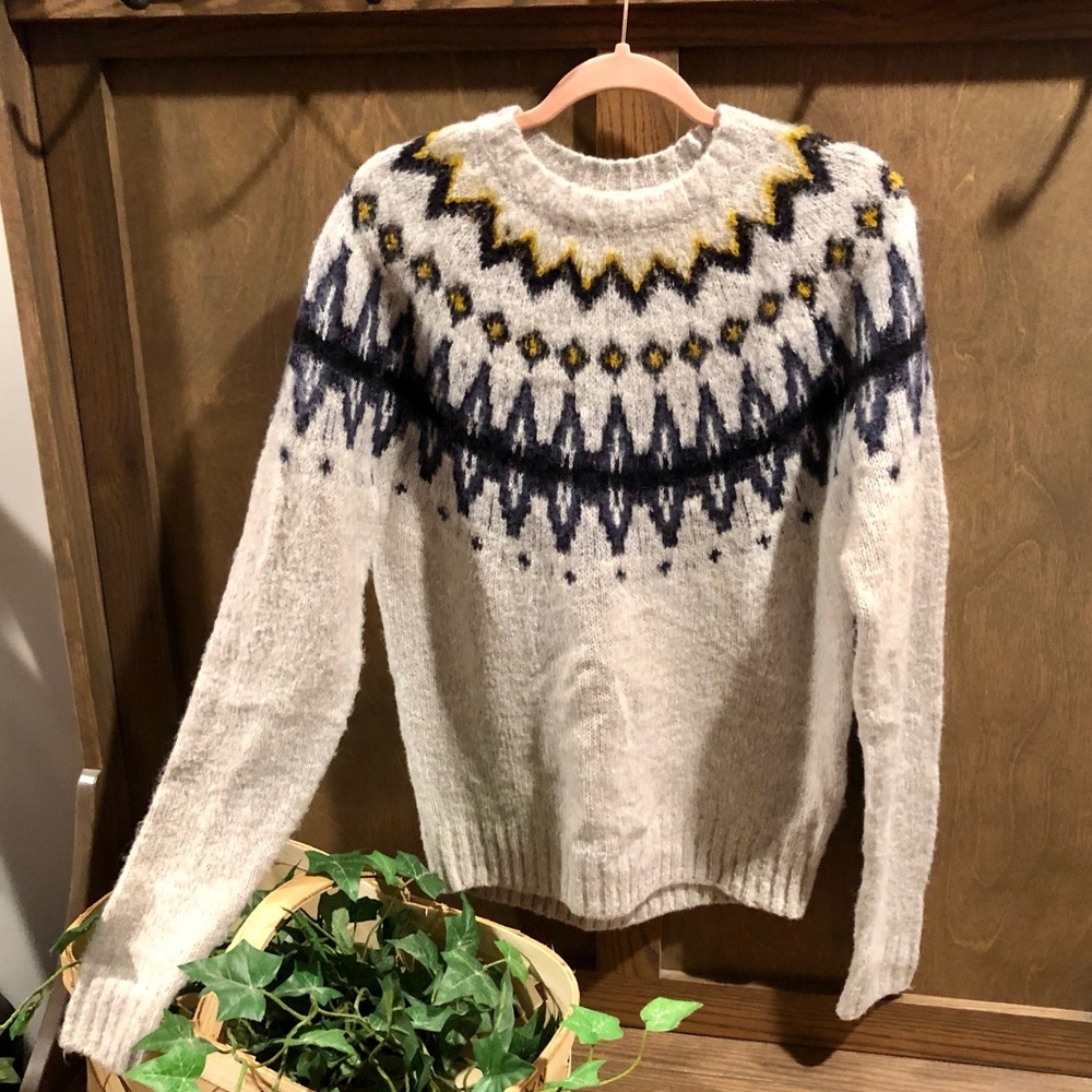 Lucky Brand Knit sweater men’s size S roomy soft